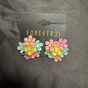 Pastel Flower Earrings